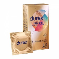 Durex Nude Sans Latex Boite 10 préservatifs