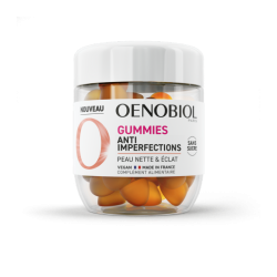 Oenobiol Gummies Anti-imperfections, peau nette et éclat 60 gummies
