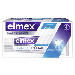 Elmex Dentifrice Blancheur Email Lot de 2 x 75ml