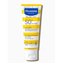 Mustela Lait Solaire Très Haute Protection SPF50+ Tube 40 ml