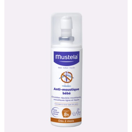 Mustela Spray Anti-Moustique Bébé 100 ml