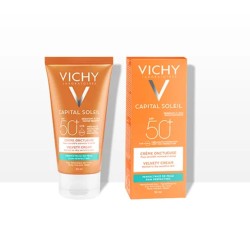 Vichy Capital Soleil Crème Onctueuse Perfectrice de peau SPF50+ Tube 50 ml
