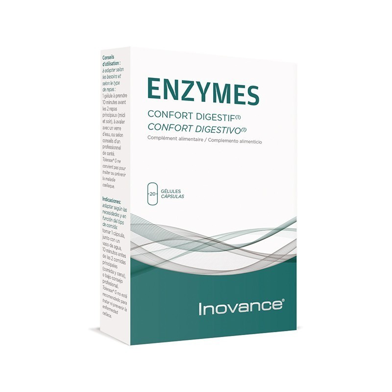 Inovance Enzymes 20 gélules 