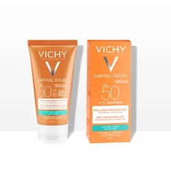 Vichy Capital Soleil Emulsion Toucher Sec SPF50 Tube 50 ml